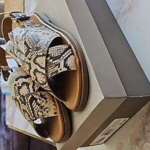 Franco Sarto KAYLEIGH ,VANILLA LE sandals 8.5 M